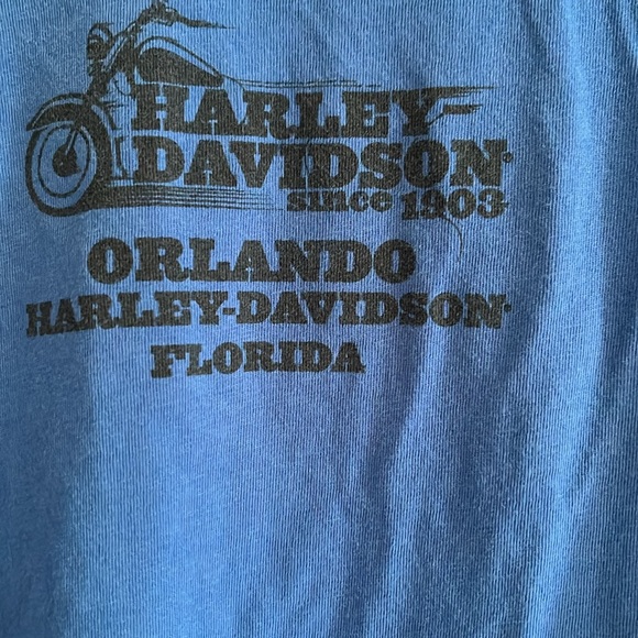 Harley Davidson Shirt / 2013 / Medium / Florida / Lets Ride - Picture 7 of 7